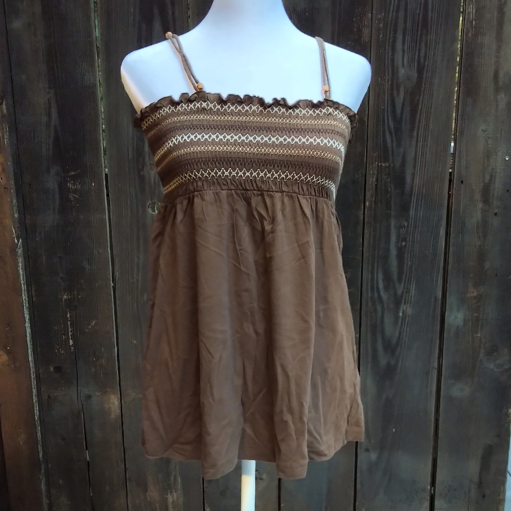 Cute baby-doll soft cotton tank